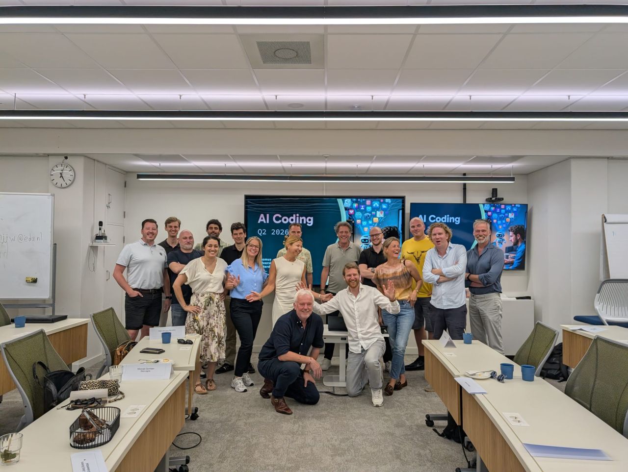 Deelnemers van de Executive opleiding AI in Marketing & Business